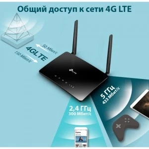 TP-Link Archer MR400 4G LTE Wi‑Fi роутер (ТП-ЛИНК) TP-Link Archer MR400 4G LTE Wi‑Fi роутер (ТП-ЛИНК)