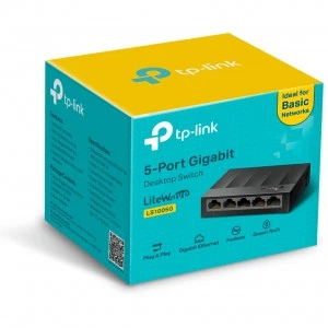 TP-Link LS1005G - 5-портовый гигабитный настольный коммутатор (ТП-ЛИНК) TP-Link LS1005G - 5-портовый гигабитный настольный коммутатор (ТП-ЛИНК)