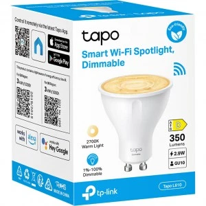 TP-Link Tapo L610 умная лампочка GU10 (ТП-ЛИНК) TP-Link Tapo L610 умная лампочка GU10 (ТП-ЛИНК)