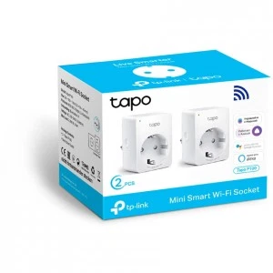 TP-Link Tapo P100 (2-pack) умные розетки (ТП-ЛИНК) TP-Link Tapo P100 (2-pack) умные розетки (ТП-ЛИНК)