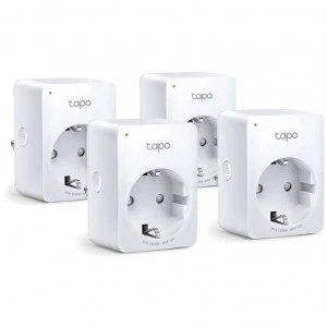 TP-Link Tapo P100 (4-pack) умные розетки (ТП-ЛИНК) TP-Link Tapo P100 (4-pack) умные розетки (ТП-ЛИНК)