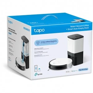TP-Link Tapo RV10 Plus робот-пылесос с влажной уборкой и док-станцией (ТП-ЛИНК) TP-Link Tapo RV10 Plus робот-пылесос с влажной уборкой и док-станцией (ТП-ЛИНК)