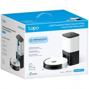 TP-Link Tapo RV30 Plus робот-пылесос с док-станцией и влажной уборкой (ТП-ЛИНК) TP-Link Tapo RV30 Plus робот-пылесос с док-станцией и влажной уборкой (ТП-ЛИНК)