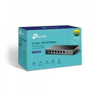 TP-Link TL-SF1006P 6-портовый коммутатор PoE+ 10/100 Мбит/с (ТП-ЛИНК) TP-Link TL-SF1006P 6-портовый коммутатор PoE+ 10/100 Мбит/с (ТП-ЛИНК)