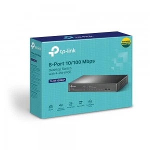 TP-Link TL-SF1008LP 8-портовый коммутатор PoE 10/100 Мбит/с (ТП-ЛИНК) TP-Link TL-SF1008LP 8-портовый коммутатор PoE 10/100 Мбит/с (ТП-ЛИНК)