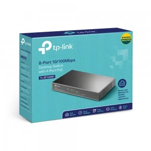 TP-Link TL-SF1008P - коммутатор PoE 8 портов (ТП-ЛИНК) TP-Link TL-SF1008P - коммутатор PoE 8 портов (ТП-ЛИНК)