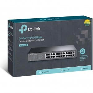 TP-Link TL-SF1024D 24-портовый коммутатор Fast Ethernet (ТП-ЛИНК) TP-Link TL-SF1024D 24-портовый коммутатор Fast Ethernet (ТП-ЛИНК)