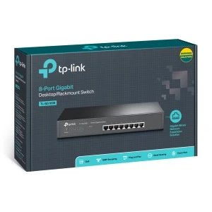 TP-Link TL-SG1008 8-портовый гигабитный коммутатор (ТП-ЛИНК) TP-Link TL-SG1008 8-портовый гигабитный коммутатор (ТП-ЛИНК)