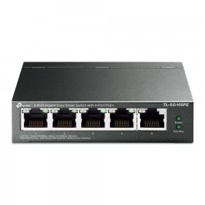 TP-Link TL-SG105PE гигабитный коммутатор PoE+ (ТП-ЛИНК) TP-Link TL-SG105PE гигабитный коммутатор PoE+ (ТП-ЛИНК)