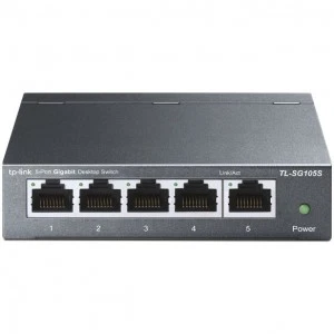 TP-Link TL-SG105S - коммутатор Gigabit Ethernet (ТП-ЛИНК) TP-Link TL-SG105S - коммутатор Gigabit Ethernet (ТП-ЛИНК)
