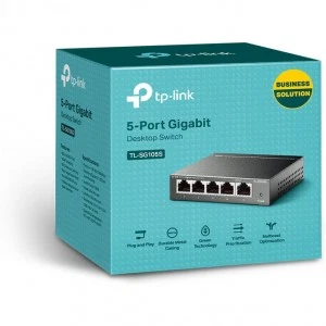 TP-Link TL-SG105S - коммутатор Gigabit Ethernet (ТП-ЛИНК) TP-Link TL-SG105S - коммутатор Gigabit Ethernet (ТП-ЛИНК)