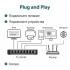 TP-Link TL-SG108 8-портовый гигабитный коммутатор (ТП-ЛИНК) TP-Link TL-SG108 8-портовый гигабитный коммутатор (ТП-ЛИНК)