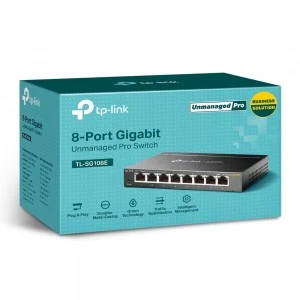 TP-Link TL-SG108E — гигабитный коммутатор (ТП-ЛИНК) TP-Link TL-SG108E — гигабитный коммутатор (ТП-ЛИНК)