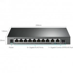 TP-Link TL-SG1210MPE - гигабитный PoE+ коммутатор Easy Smart 10 портов (ТП-ЛИНК) TP-Link TL-SG1210MPE - гигабитный PoE+ коммутатор Easy Smart 10 портов (ТП-ЛИНК)