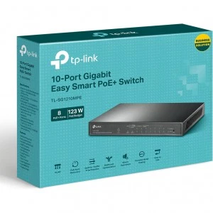 TP-Link TL-SG1210MPE - гигабитный PoE+ коммутатор Easy Smart 10 портов (ТП-ЛИНК) TP-Link TL-SG1210MPE - гигабитный PoE+ коммутатор Easy Smart 10 портов (ТП-ЛИНК)