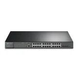 TP-Link TL-SG3428XMP управляемый PoE+ коммутатор 24 порта Gigabit с 4 SFP+ 10GE