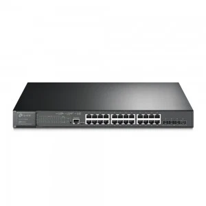TP-Link TL-SG3428XMP управляемый PoE+ коммутатор 24 порта Gigabit с 4 SFP+ 10GE (ТП-ЛИНК) TP-Link TL-SG3428XMP управляемый PoE+ коммутатор 24 порта Gigabit с 4 SFP+ 10GE (ТП-ЛИНК)